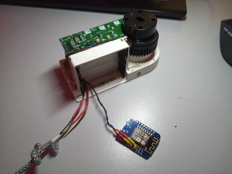 Schloss geöffnet mit ESP8266