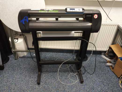 Unser Schneidplotter